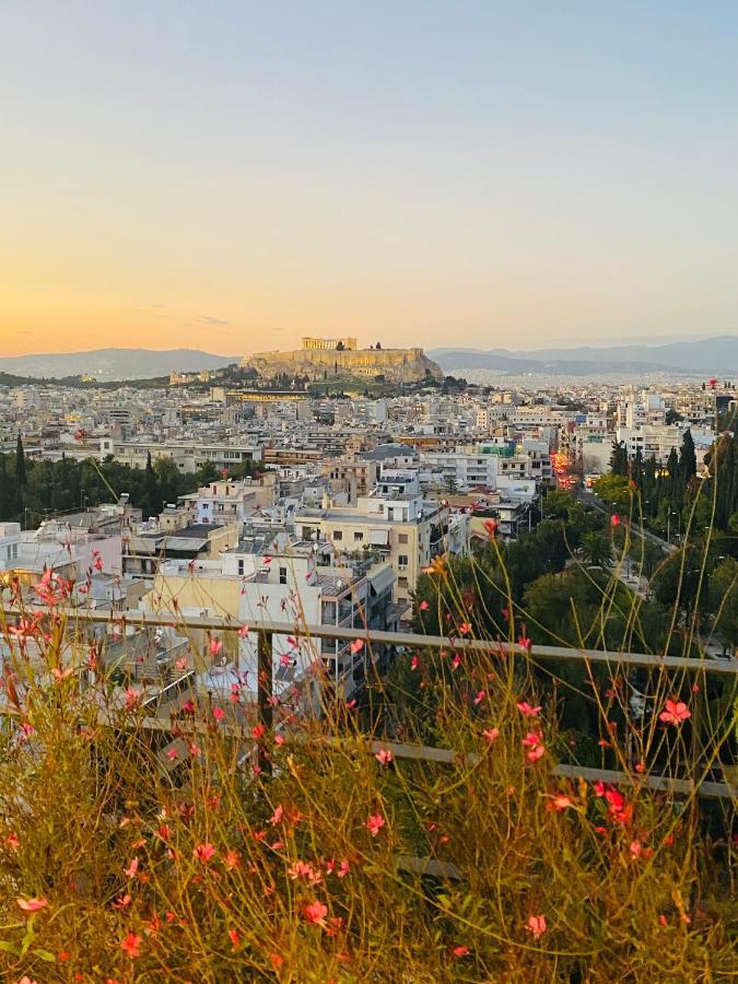 Acropolis Residence #Rooftop#360-Degree City Views #Unoblu Athén Kültér fotó