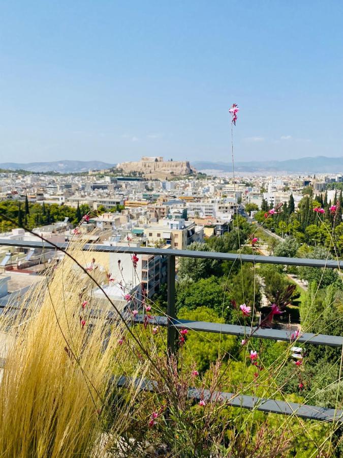 Acropolis Residence #Rooftop#360-Degree City Views #Unoblu Athén Kültér fotó